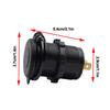 Waterproof Car Motorcycle Boat 4.2A Double Aperture USB Mobile Phone  