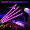Universal Car RGB Ambient Lights LED Strips Interior Lamps 8 Colors Decorative Off Road 4x4 SUV Automobile Accessories Smart 12V Neon Lights 4
