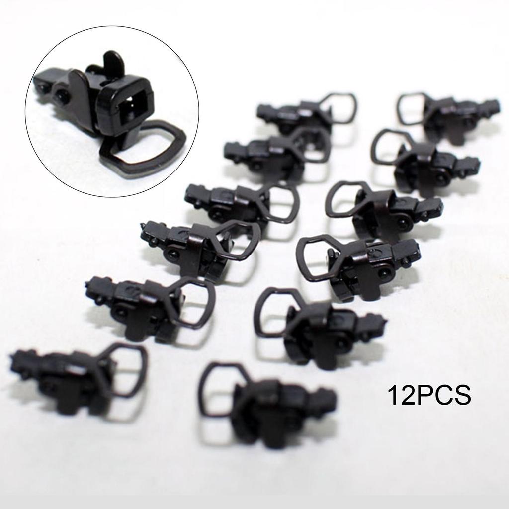 12 Pieces Train Coupler Accessories 1/160 Scale Professional Portable Model Railway Parts