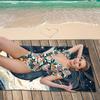Whale & Galaxy Design Beach Towel Patterned Sunscreen And Windproof Suitable For Swimming Pool Camping Travel Blanket
