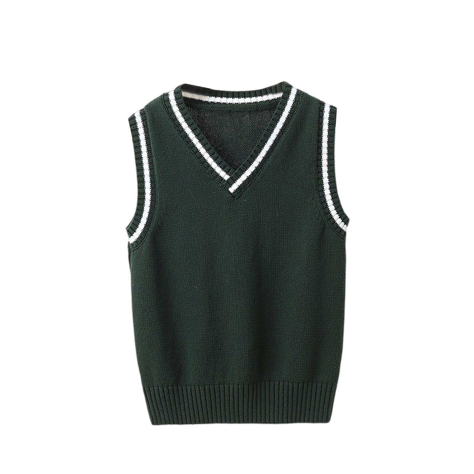 

Children s College Fashion Sleeveless T-Shirt Top 150 зелёный
