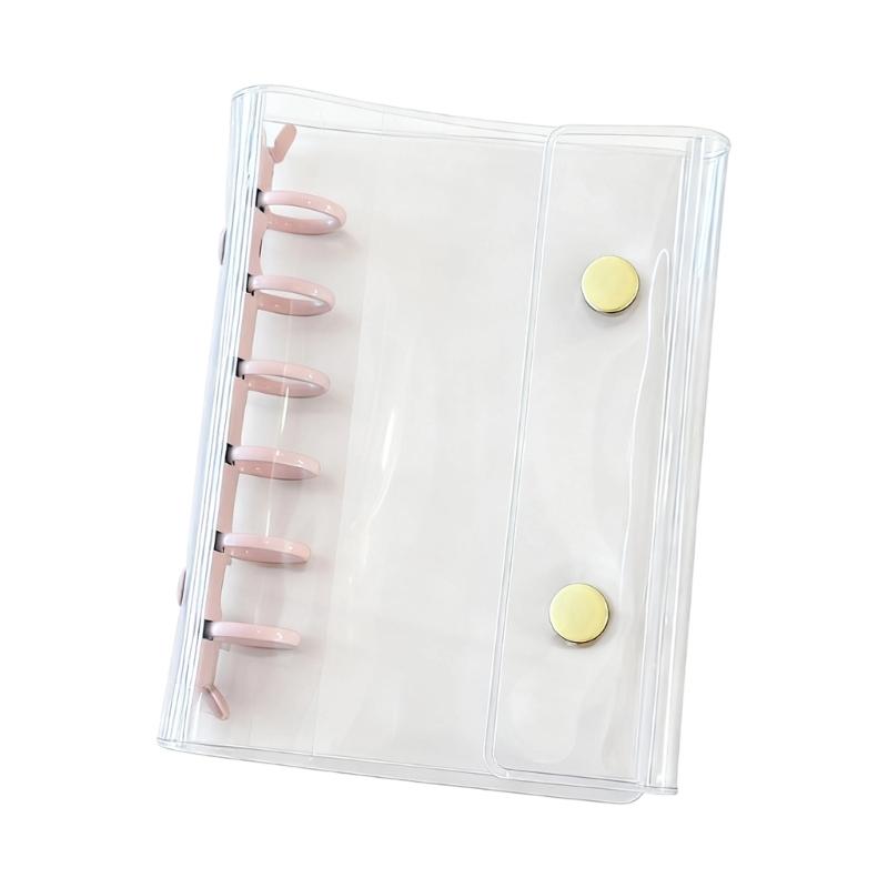 Removable Rings Binder A7 Notebook Smooth Writing Recycled Paper Refillable Planner Notebook For Student Professional