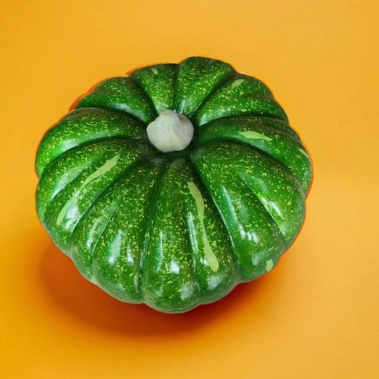 Foam Pumpkin & Maple Leaf Props for Halloween
