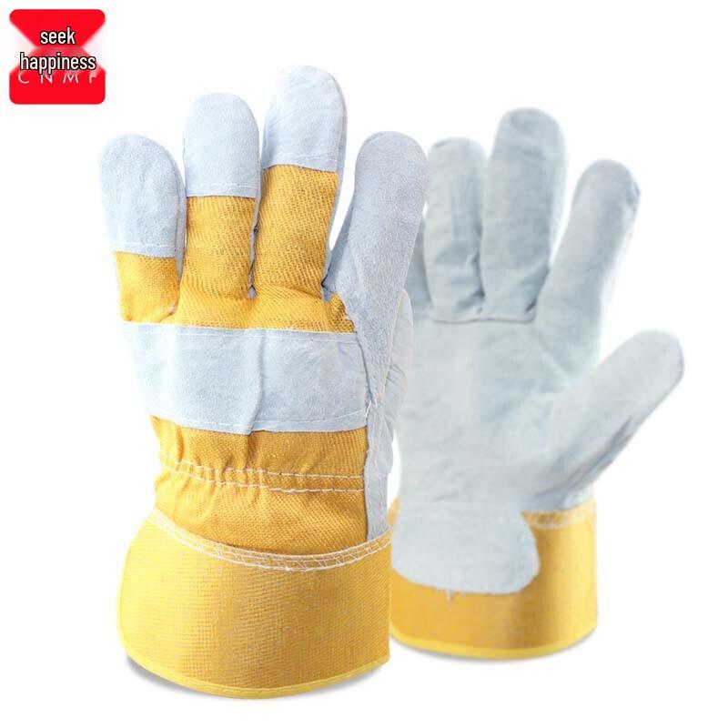 CNMF 377 Leather Welding Gloves One Size