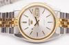 SEIKO 5 Automatic 21 Jewels Silver Dial Fluted Bezel Vintage Watch Crystal 7S26-3110 Day-Date Men's New Replaced