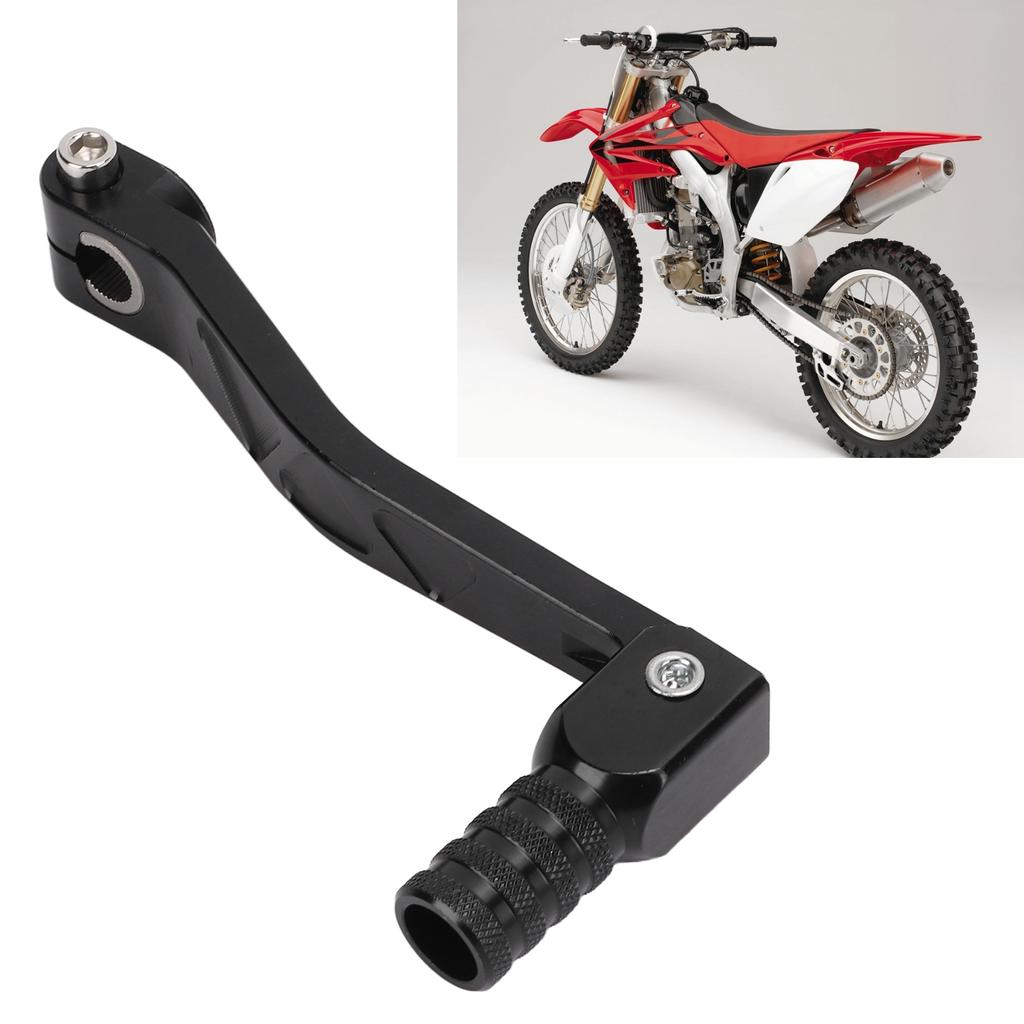 Universal CNC Gear Shift Lever Folding Gear Shifter Black Off Road Motorcycle Accessory Replacement for CRF BBR KXL TTR