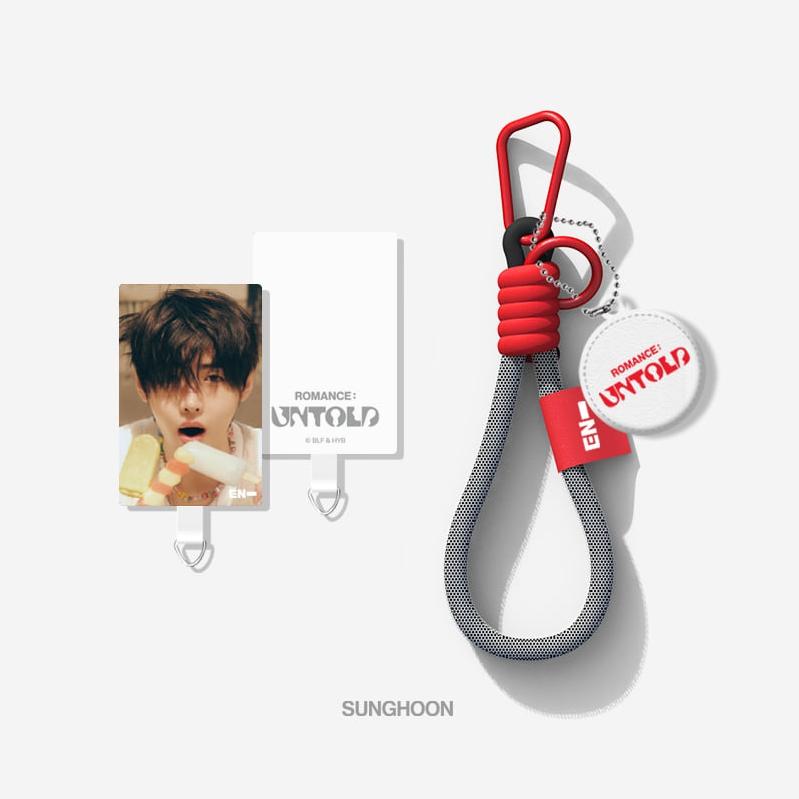 (LENTIKULÁRNÍ DRŽÁK NA TELEFON) ENHYPEN x AIRTEC [ROMANCE] : [NEVYŘČENO] Oficiální MD