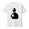 Mens Banksy Rude Policeman Copper Graffiti Art T Shirt Streetwear Fashion vintage Washed Versatile homme Casual streetwear