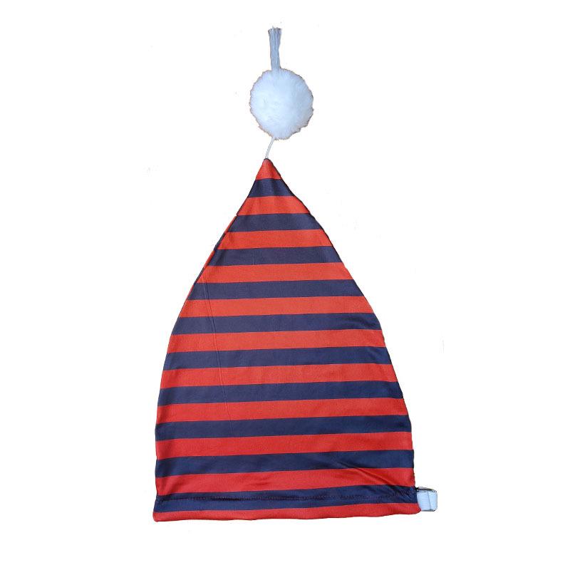 Elegant europeisk och amerikansk julmössa med tofs