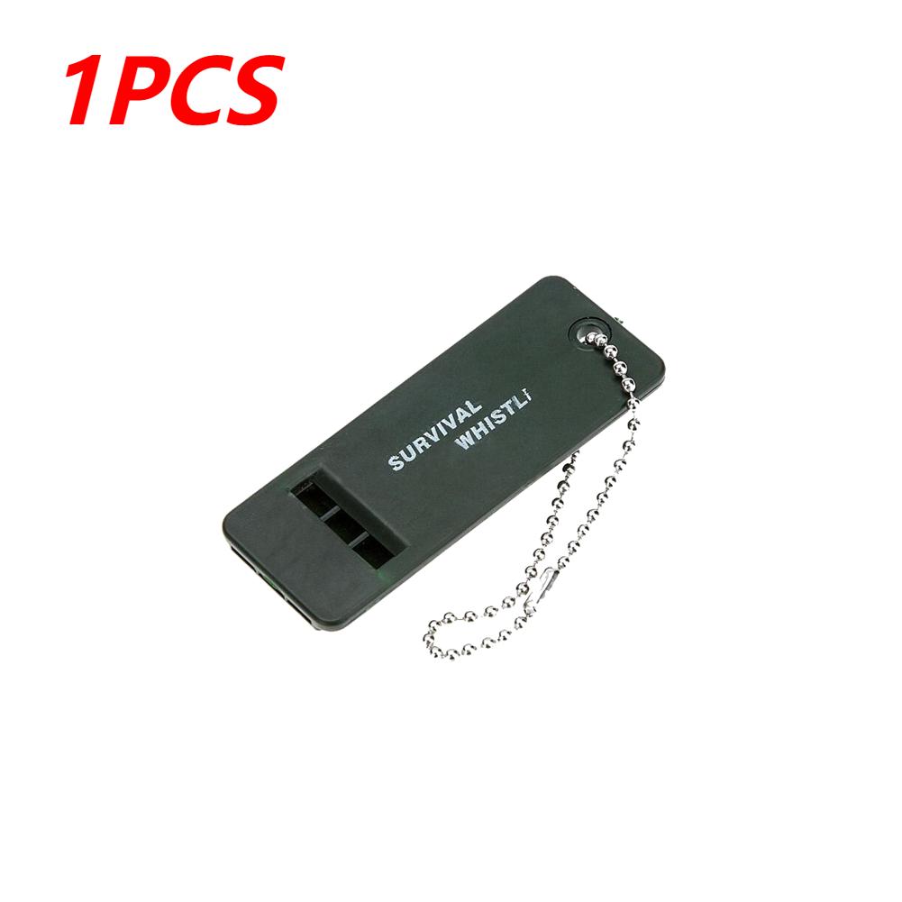 1-10PCS 3-Frequency Whistle High Decibel Survival Whistle Outdoor Hiking Camping Emergency Survival Whistle Whistle
