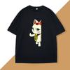 Danda Dan Turbo Grandma Cat T-shirt Manga Unique Role Playing Momo Anime T-shirt Casual Short Sleeve Men's and Women's T-shirt