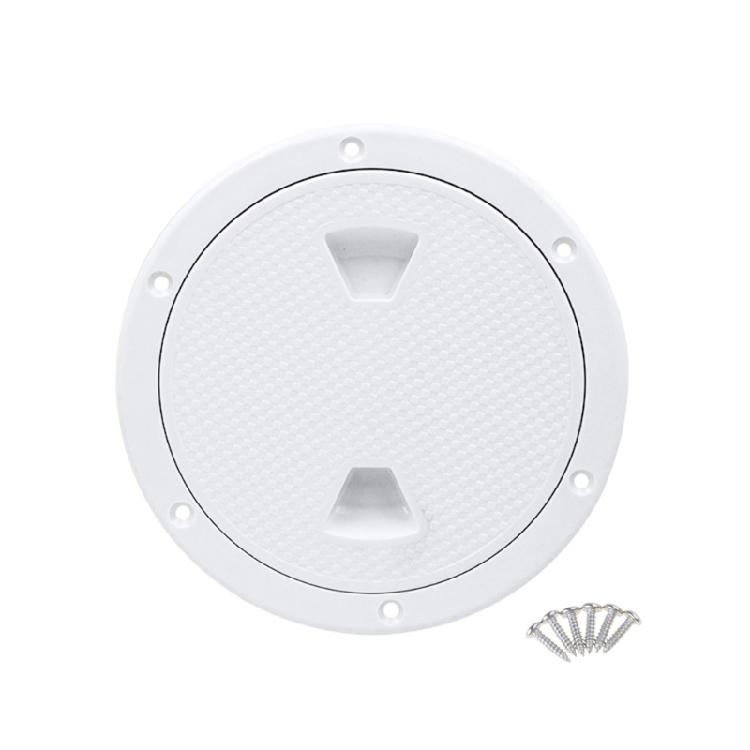 Round Hatch Cover 4" 6" 8" Deck Plate Non-Slip Screw Out Deck Inspection Plate