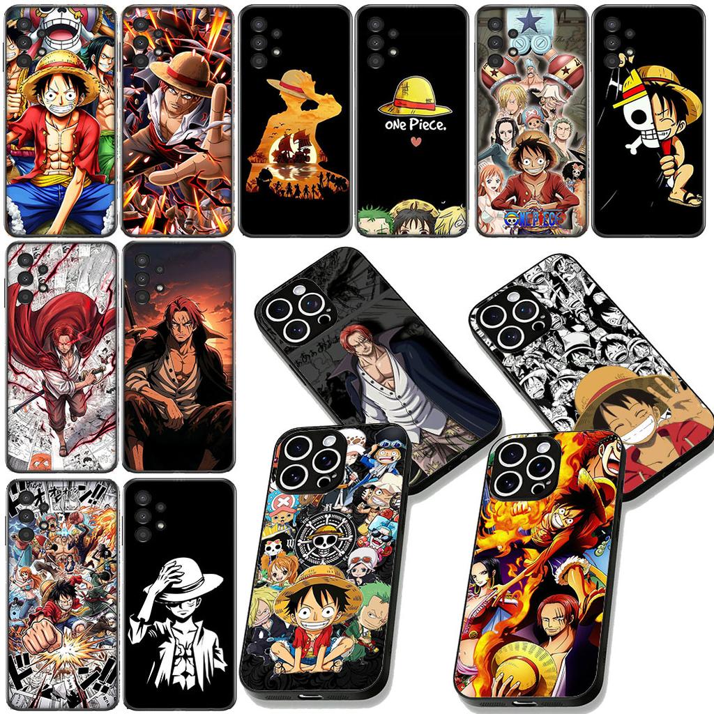 Roronoa Zoro Shanks Luffy ONE PIECES Phone Case for Samsung Galaxy Note 20 9 10 S8 S10 Lite S9 Plus A54 A53 A21S S10E A17 Cover