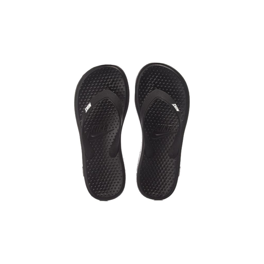 Nike Solay Thong GS Black Kids Sandals White 882827-001