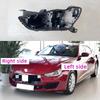 For Maserati Ghibli 2014 2015 2016 2017 2018 2019 Headlamp Base Headlight Rear shell Replace Headlight House Black rear shell