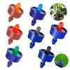 50Pcs Anti-Drip Pressure Compensating Dripper 1/2/3/4/8/12/16 L/H Irrigation Drip Arrow Leak-Proof Flow Stabilizer Water Nozzle