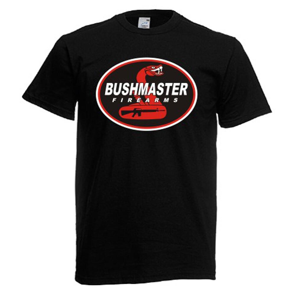 Bushmaster Firearms Logo Mens Black T-Shirt XL