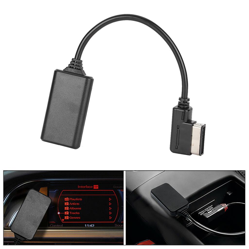 AUX Cable for MMI Music Interface Adapter Cable Bluetooth5.0 AUX Music Interface Adapter Cable Fits for AMI MMI MDI