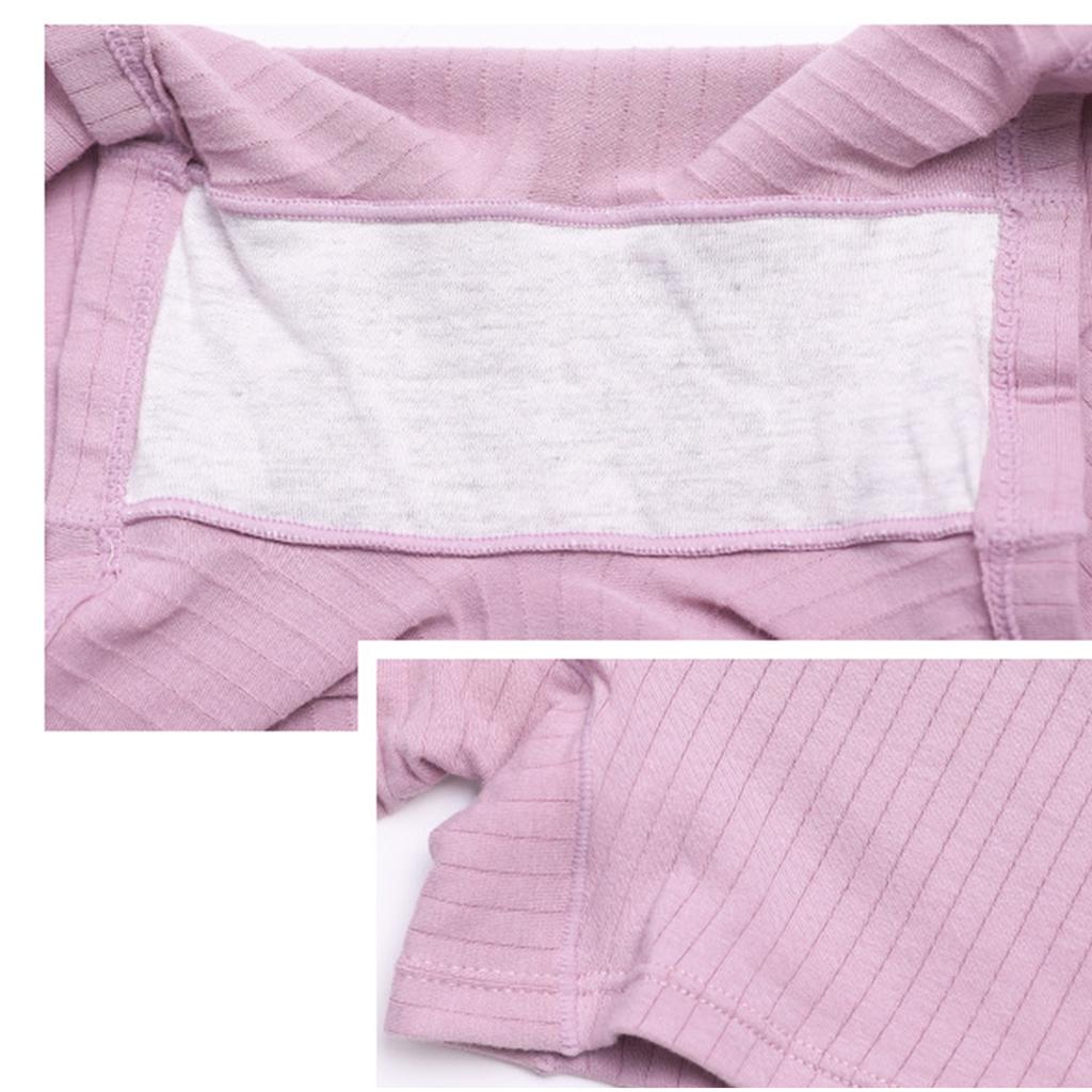 Women's Flat Cornered Underwear With Thread, Plus Size High Waist Underwear