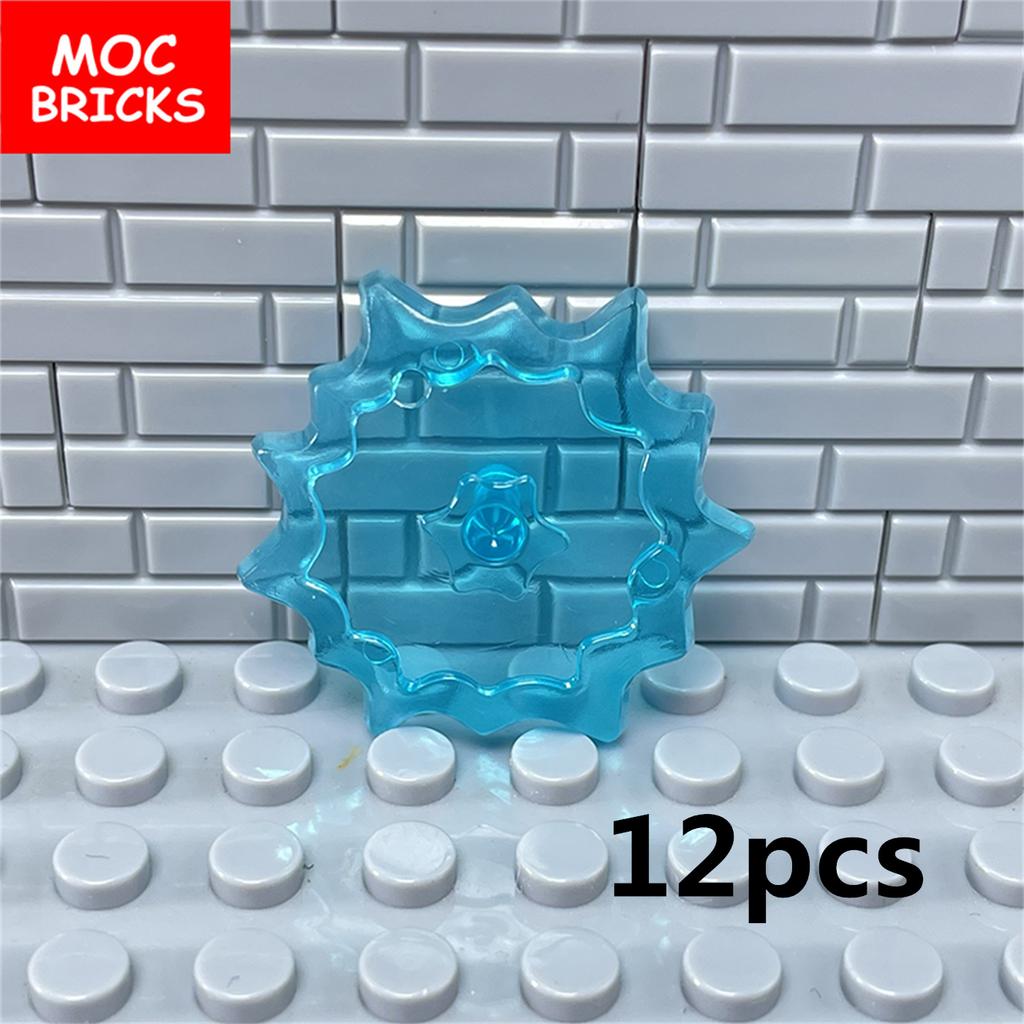 MOC Bricks Ice Energy Power Bursts Strong Lightning Action Figure Weapon 35032 27393 Accessory Building Blocks Toys Kids Gifts