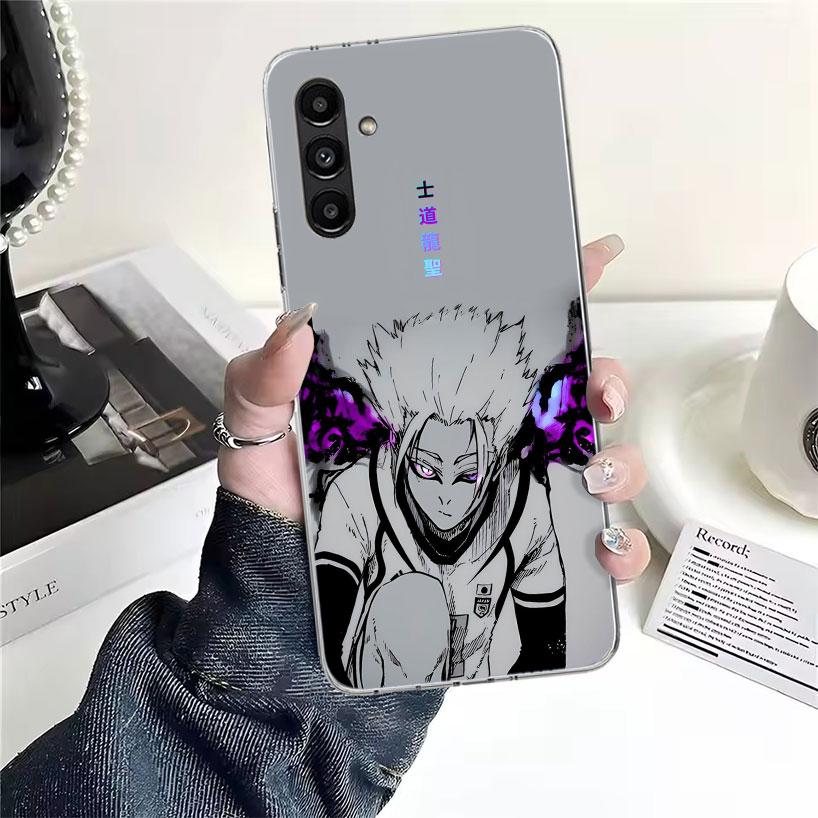 Blue Lock Shidou Ryusei For Samsung Galaxy A16 A15 A14 A13 A56 A55 A54 A53 Phone Case A36 A35 A34 A33 A26 A25 A24 A23 A05S A04S
