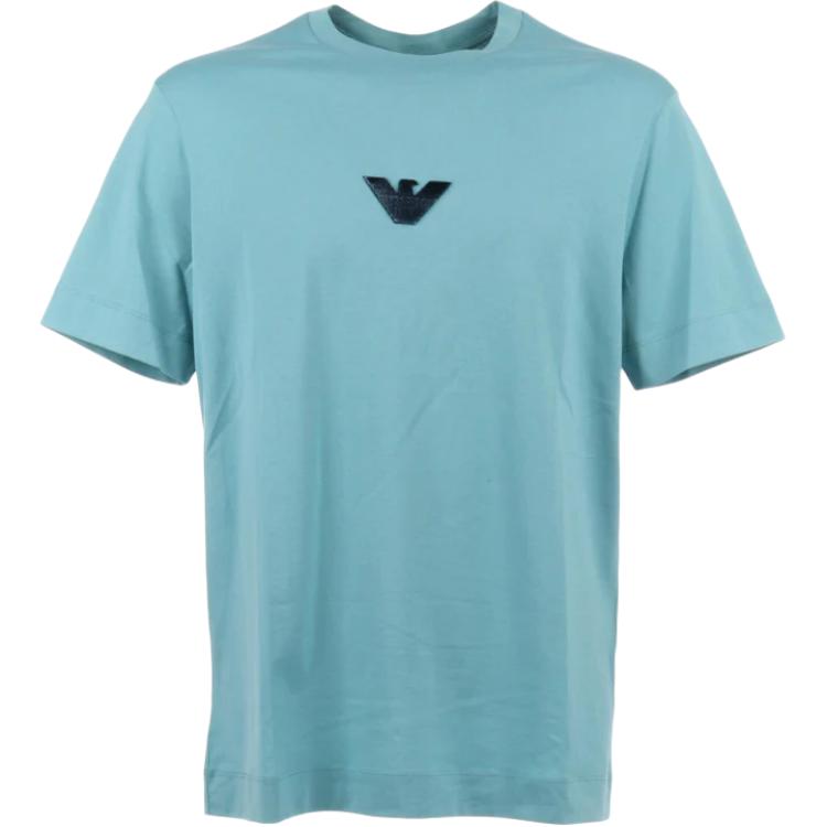 

Emporio Armani Round Neck Logo Pullover Short Sleeve T-Shirt Men Tops 3D1TH0-1JOCZ-0744 XL