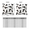 Black And Tan Dachshunds Cute Dog Pattern Pillow Cases Cushion Covers Novelty Decor Pillowcase For Home 45X45Cm