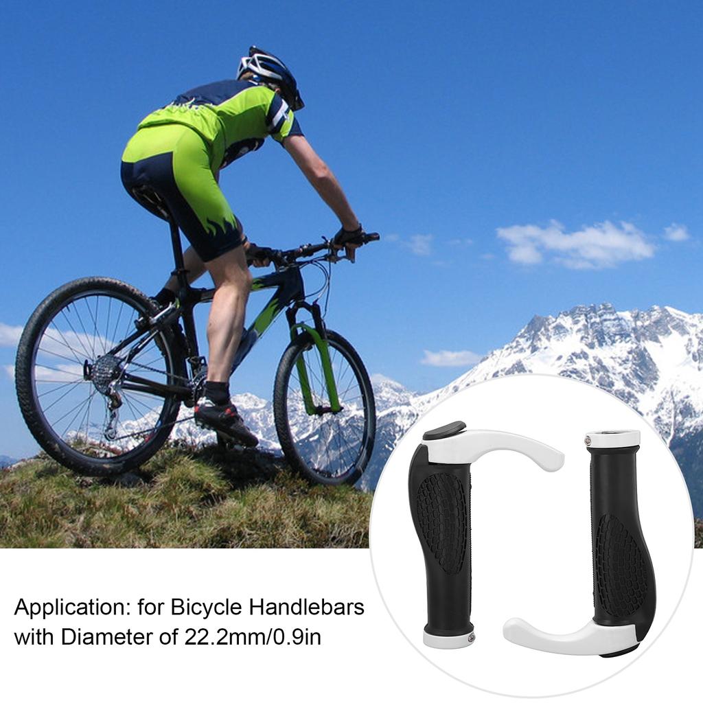 Handlebar Grips Ergonomic Anti Skid Handle Bar Grips Cycling Handle End Lock