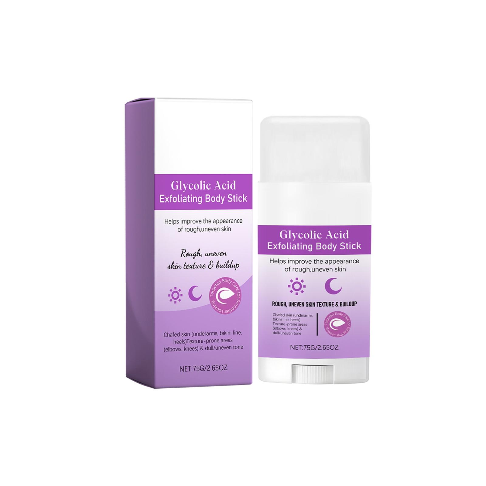 The Exfoliating Body Stick Helps Maintain A Comfortable Daily State The Surface Of The Skin, Providing A Refreshing Care Experience For The Body Skin. фиолетовый