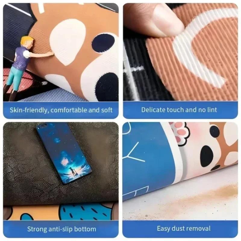 Christmas Puppy Welcome Mat Non-Slip Floor Rug Bedroom Kitchen Bathroom Doormats Polyester Indoor Outdoor Rugs Home Decor Carpet