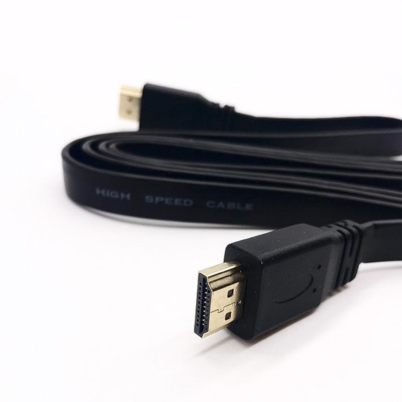 1.5m HDMI Flat Cable - Supports 1080P HD Monitor Display