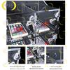 Transparent Acrylic 30-Door Storage Cabinet
