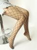1 Pc Sexy Women Rhinestone Fishnet Tights Crystal Stockings Black BIG Larger Mesh Diamond Glitter Pantyhose Sexy Tights Socks