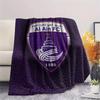 Al Ain FC Pattern Flannel Blanket, High Quality Comfortable for All Seasons, Home Decor, Warmth and Comfort, Perfect for Gifts.