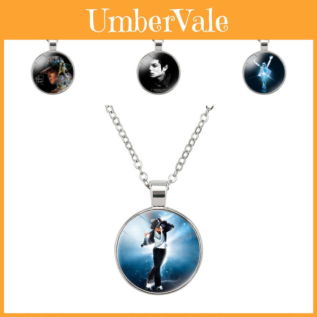 Trendy Michael Jackson Tijd Edelsteen Hanger Ketting In Verschillende Kleuren Lente 2022