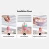 Hygienic Dishwashing Liquid Press Sink Hand Soap Dispenser Kitchen Detergent Presser Pump With Sponge Tray