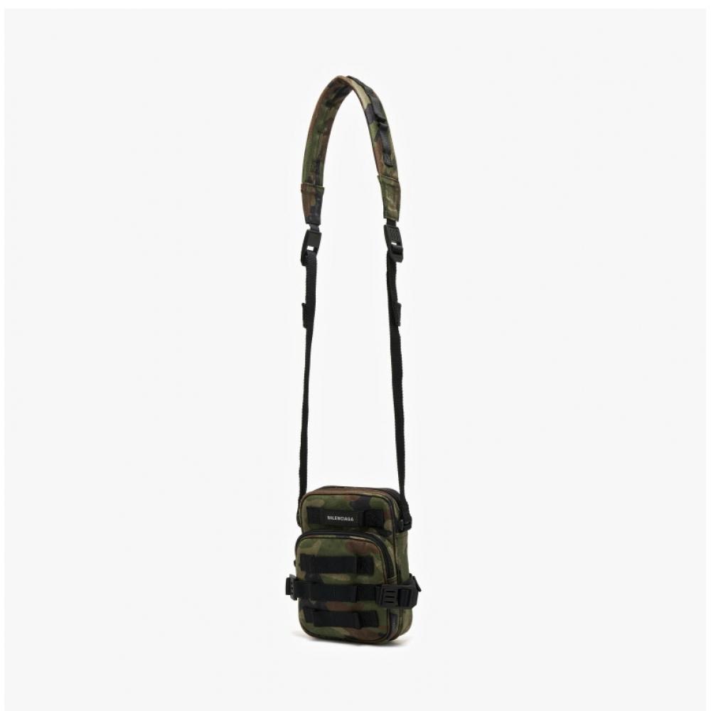 Balenciaga 715852 2aa78 2263 Army Camo Messenger Bag Crossbody Bag