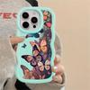 Cute Butterfly Case for iPhone 16 Pro Max 17 Air 8 11 12 13 14 XR 15 Plus Soft Phone Cover