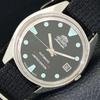 VINTAGE ORIENT AUTOMATIC 46941 JAPAN MENS BLACK COLOR DIAL WATCH A700602-5 R204-a700602