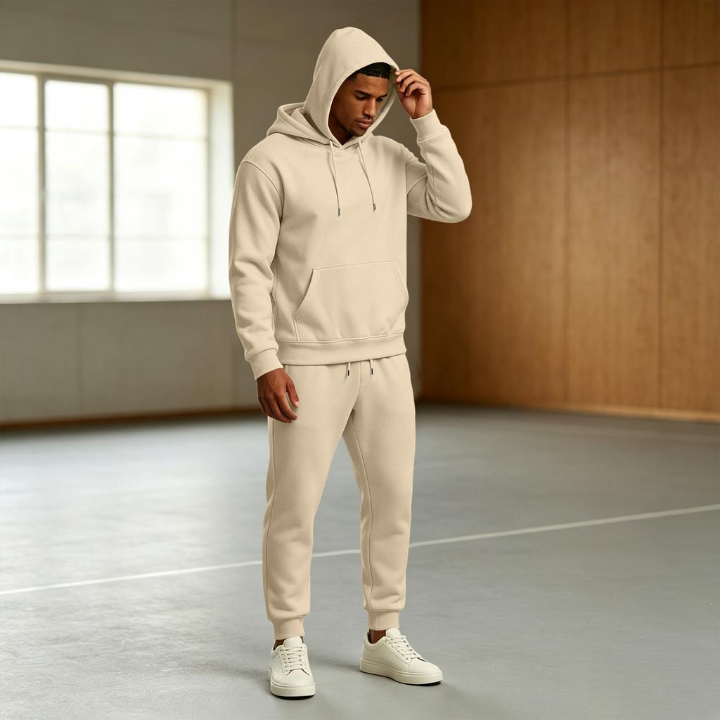 Herren Casual Sweatshirt Set für Herbst Winter Sport Aktive Kleidung