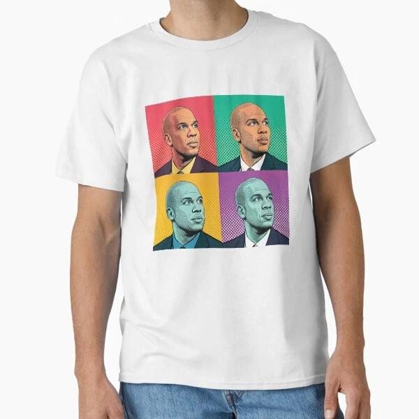 Cory Booker Hope Leadership And Progress Cla Made In Usaaus Tshirt S2xl S