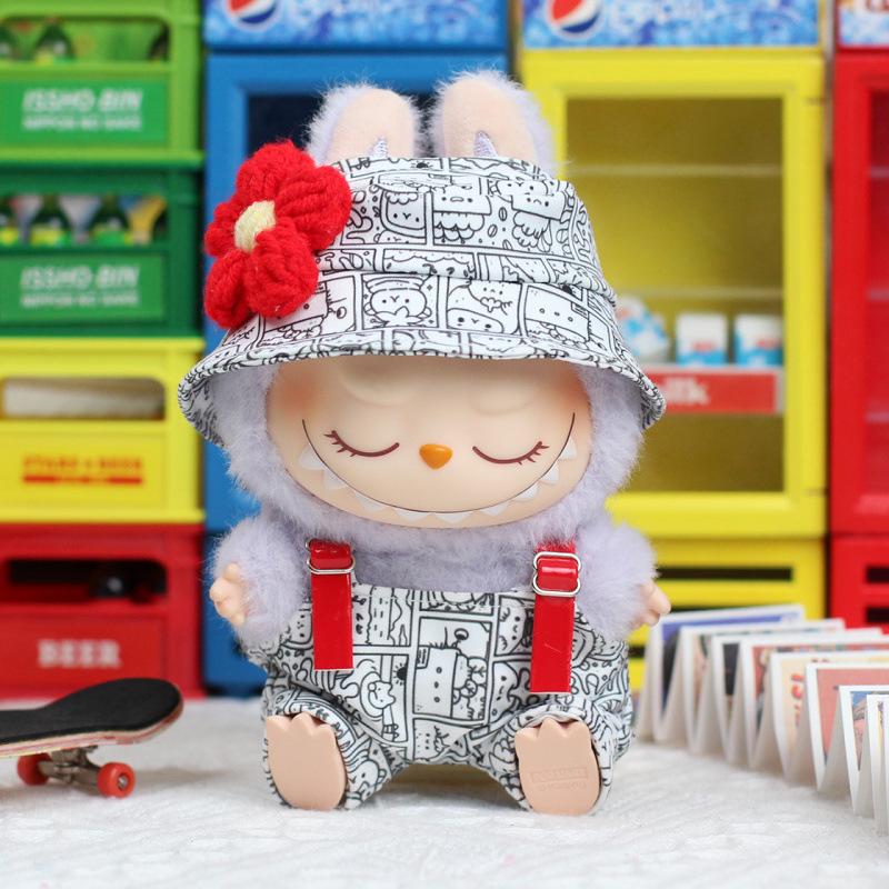 New Toy Labub Doll Clothes Pendant Fashion Mini Cartoonist Doll Clothes