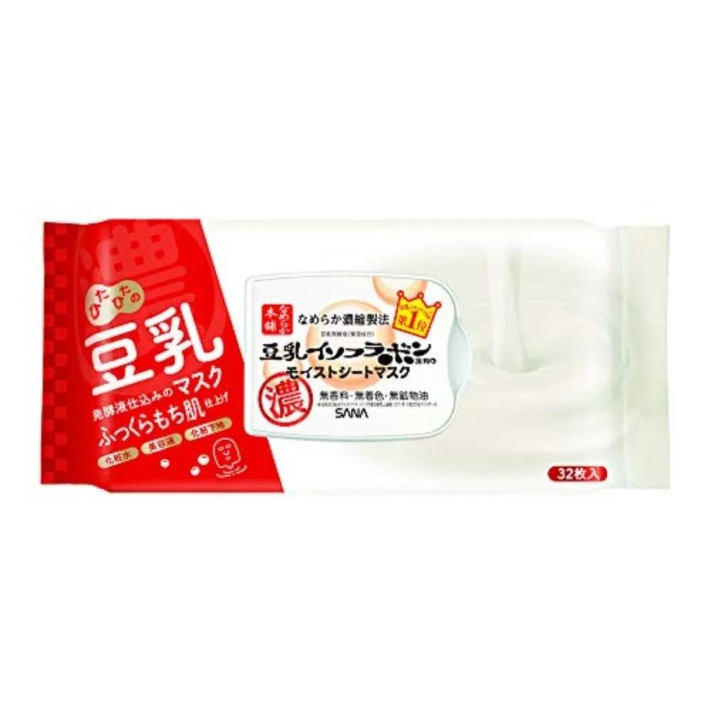 Sana Namerakahonpo Soy Milk Moist Sheet Mask N 32 Sheets 4-Pack Set