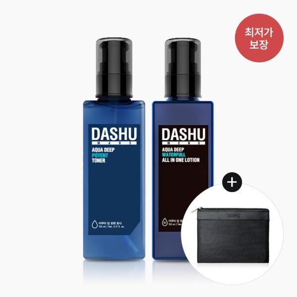 All-in-One Toner 153ml + All-in-One Lotion 153ml (+ Free Mesh Pouch)