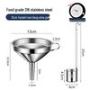 Mengzhang Food Grade 316 Stainless Steel Funnel & Wine Dipper Set