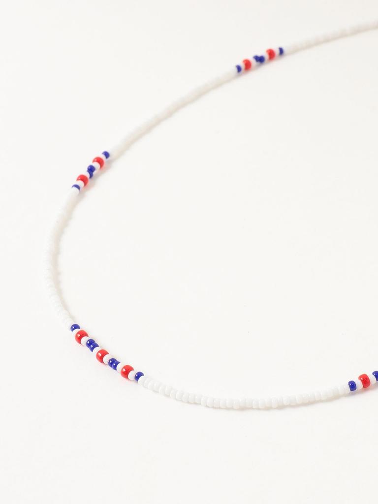 Beams Boy Accessories Marine Bead Necklace for Women, White/Free