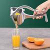 Manual Fruit Juice Press Heavy Duty Aluminum Alloy Lemon Squeezer Handheld Extractor for Citrus Orange Pomegranates Fruit Lemon Lime
