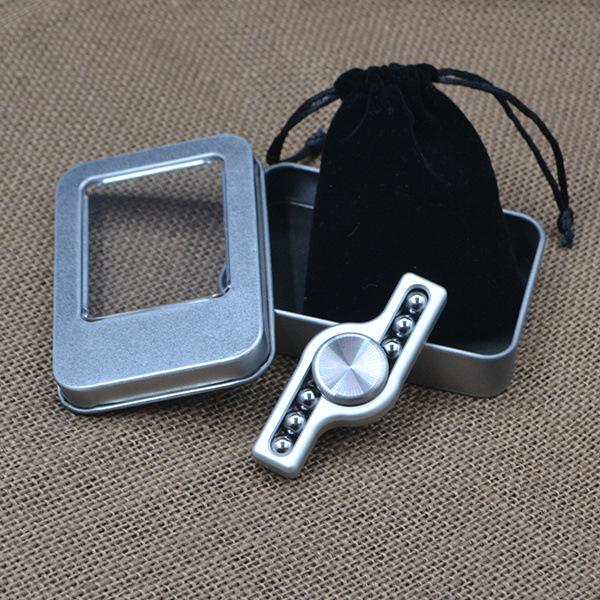 Hot Selling Metal Fingertip Gyro Toy EDC Decompression Fidget Hand Spinner Fidget Spinners