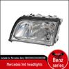 Compatible Mercedes-Benz W140 Signal & Light Set: Includes Corner, Turn Signal, Headlight, Taillight, Rear Light for S180, S200, S220