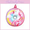 Cute Donut Design Nursery Backpack Gender Neutral Breathable Canvas School Bag